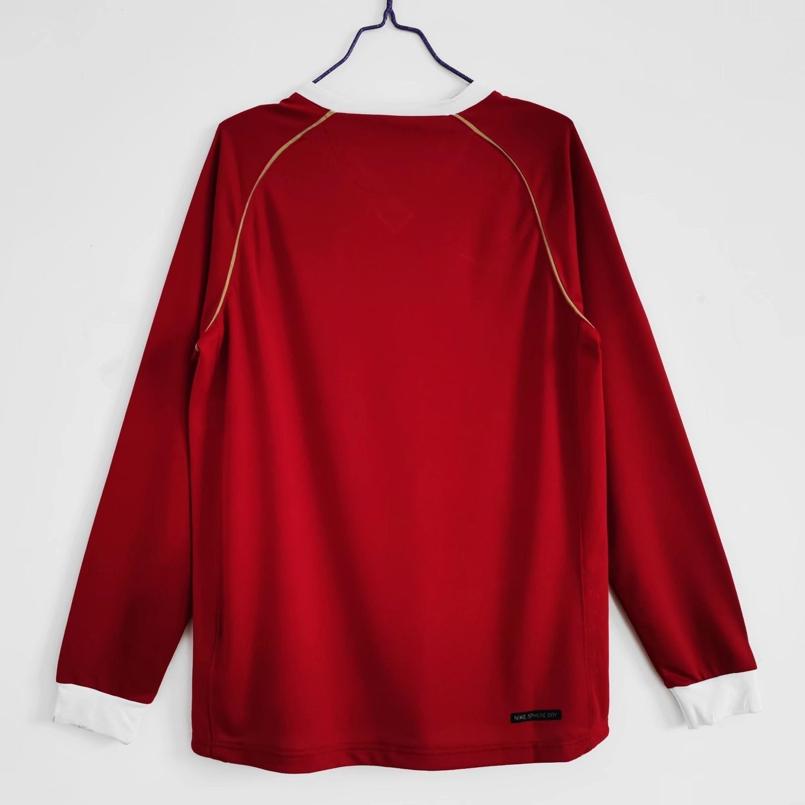 manchester united retro Shirt 2006 2007 long sleeve home