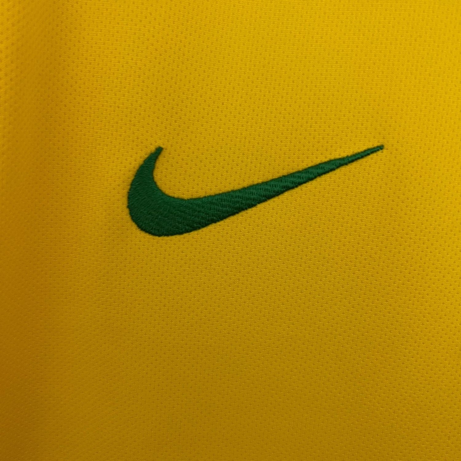2006 Brazil Retro Shirt Home