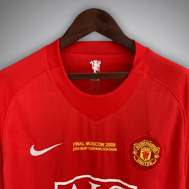 manchester united 2007 2008 home shirt