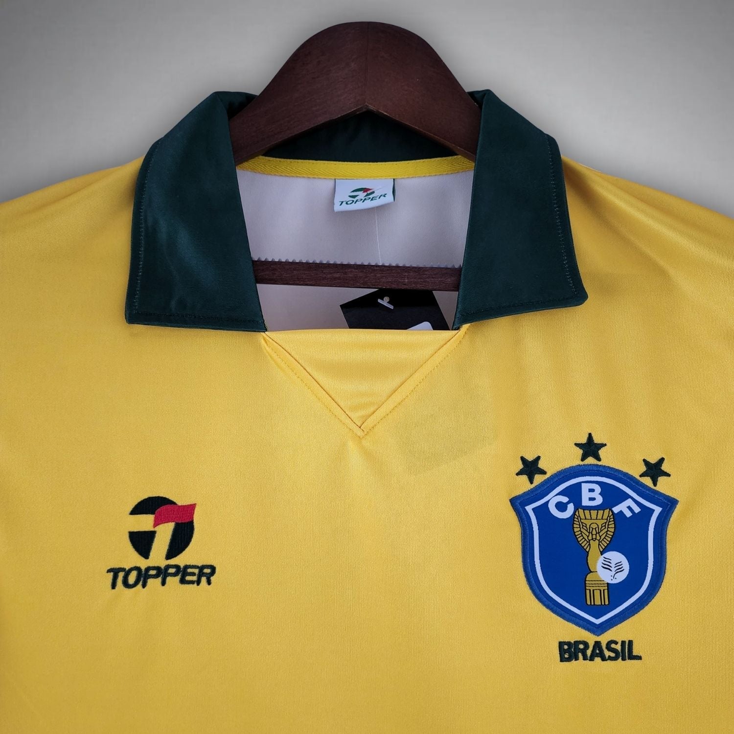 1986 Brazil Retro Shirt Home