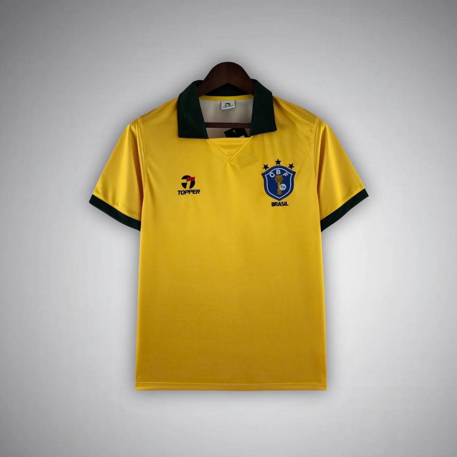 1986 Brazil Retro Shirt Home