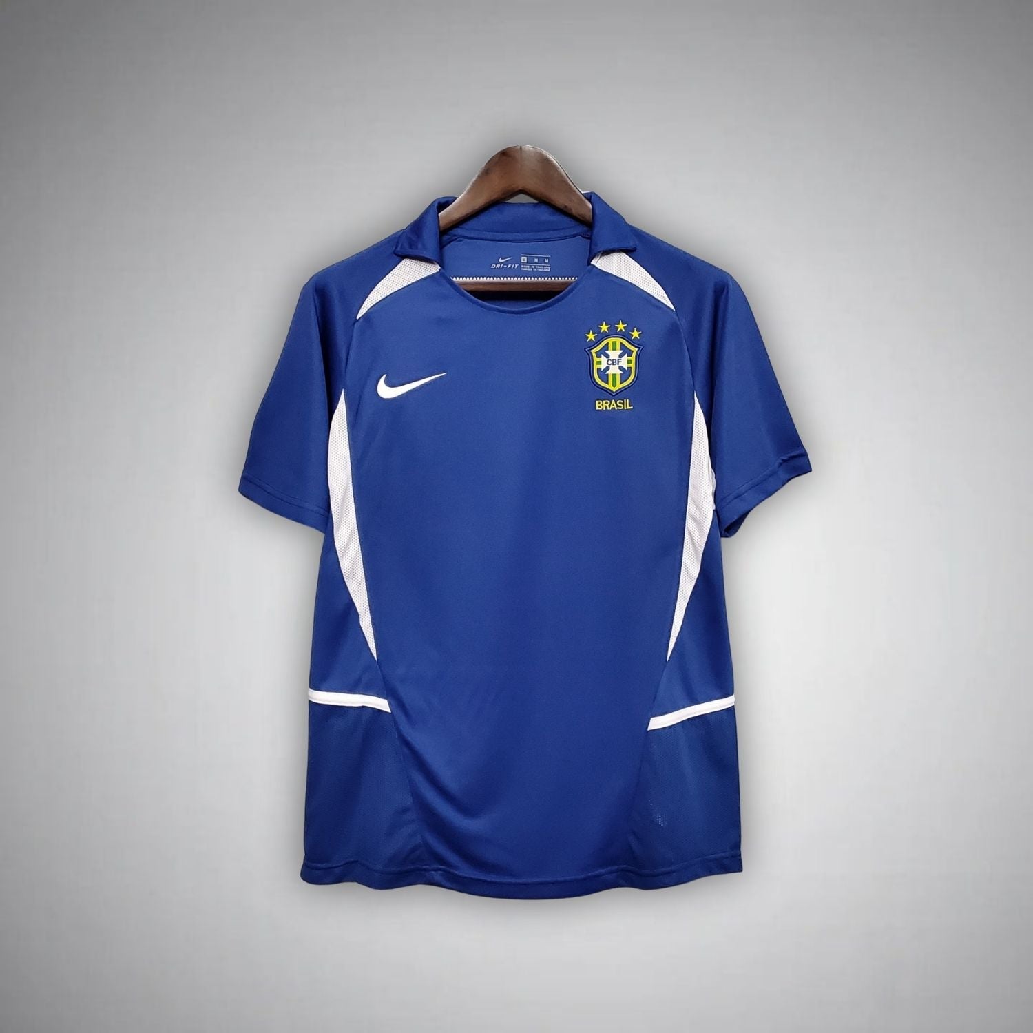 2002 Brazil Retro Shirt Away
