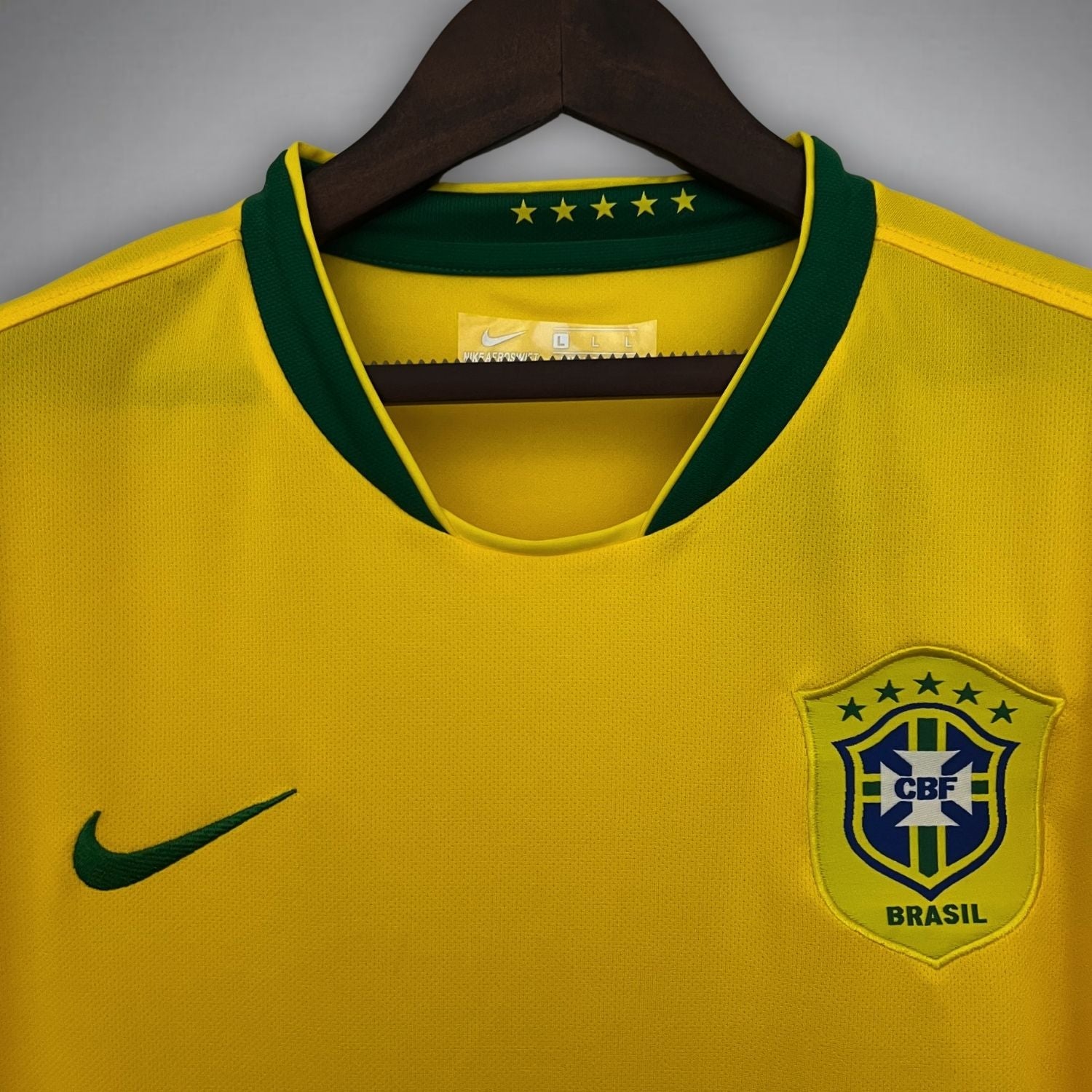 2006 Brazil Retro Shirt Home