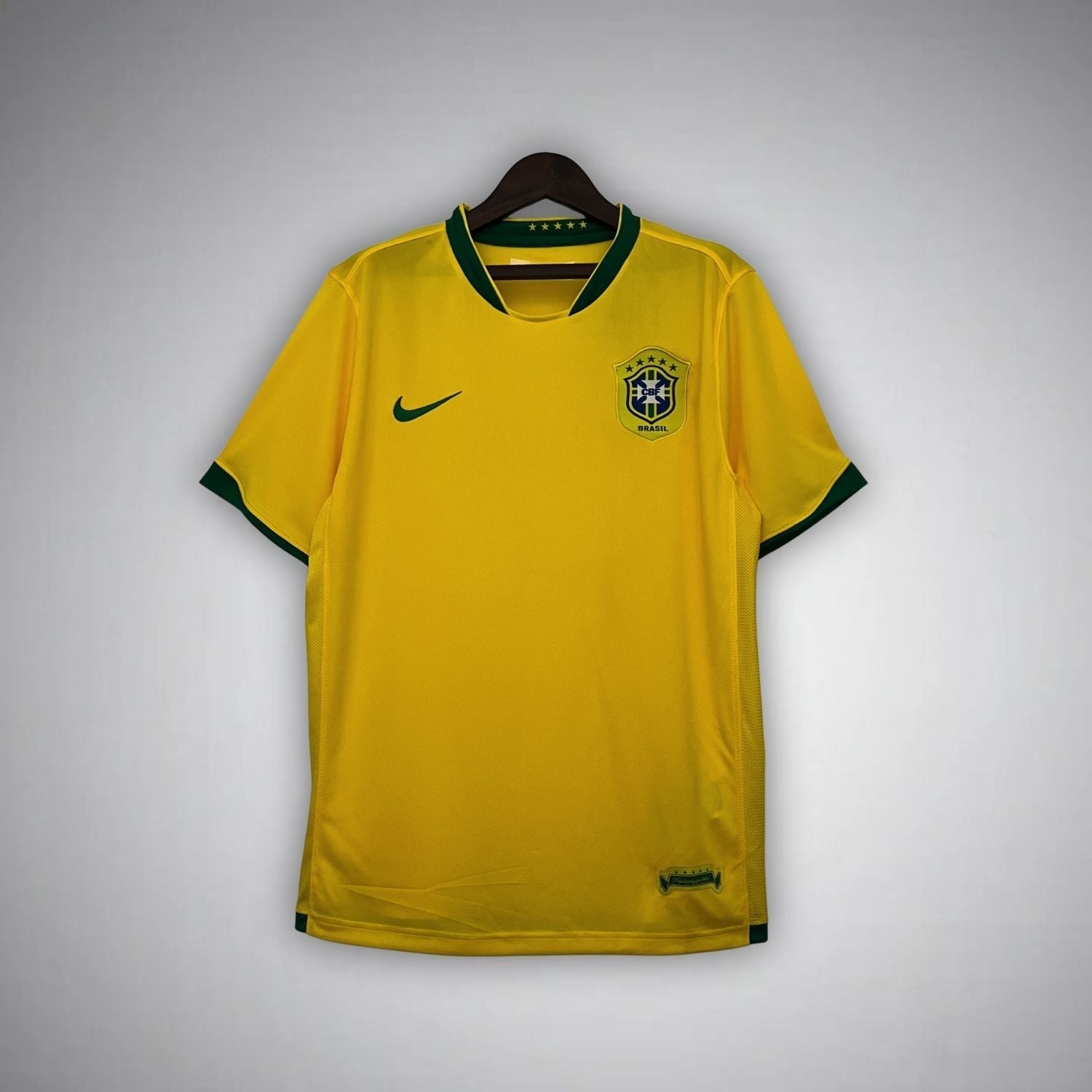 2006 Brazil Retro Shirt Home