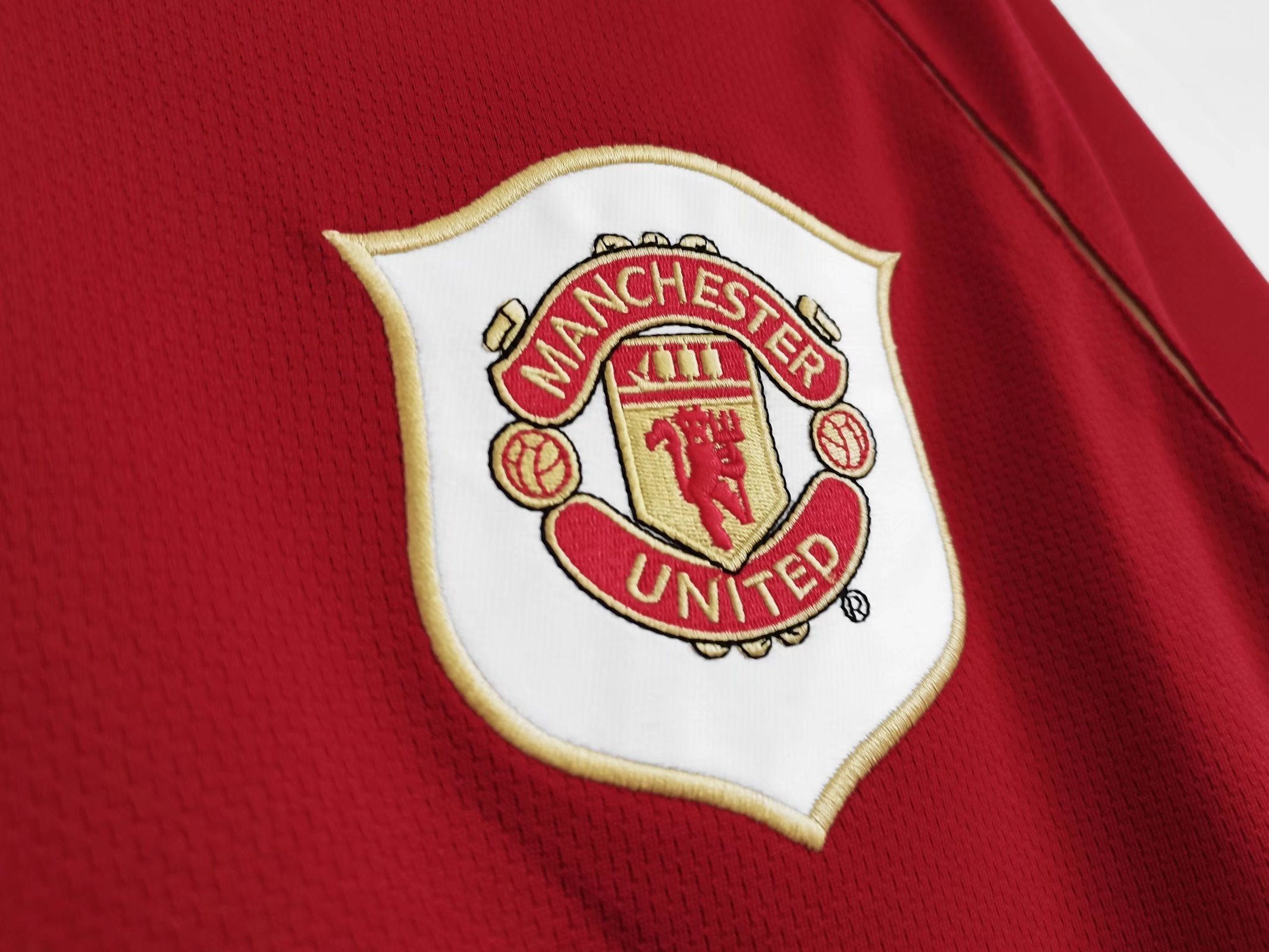 manchester united retro Shirt 2006 2007 long sleeve home