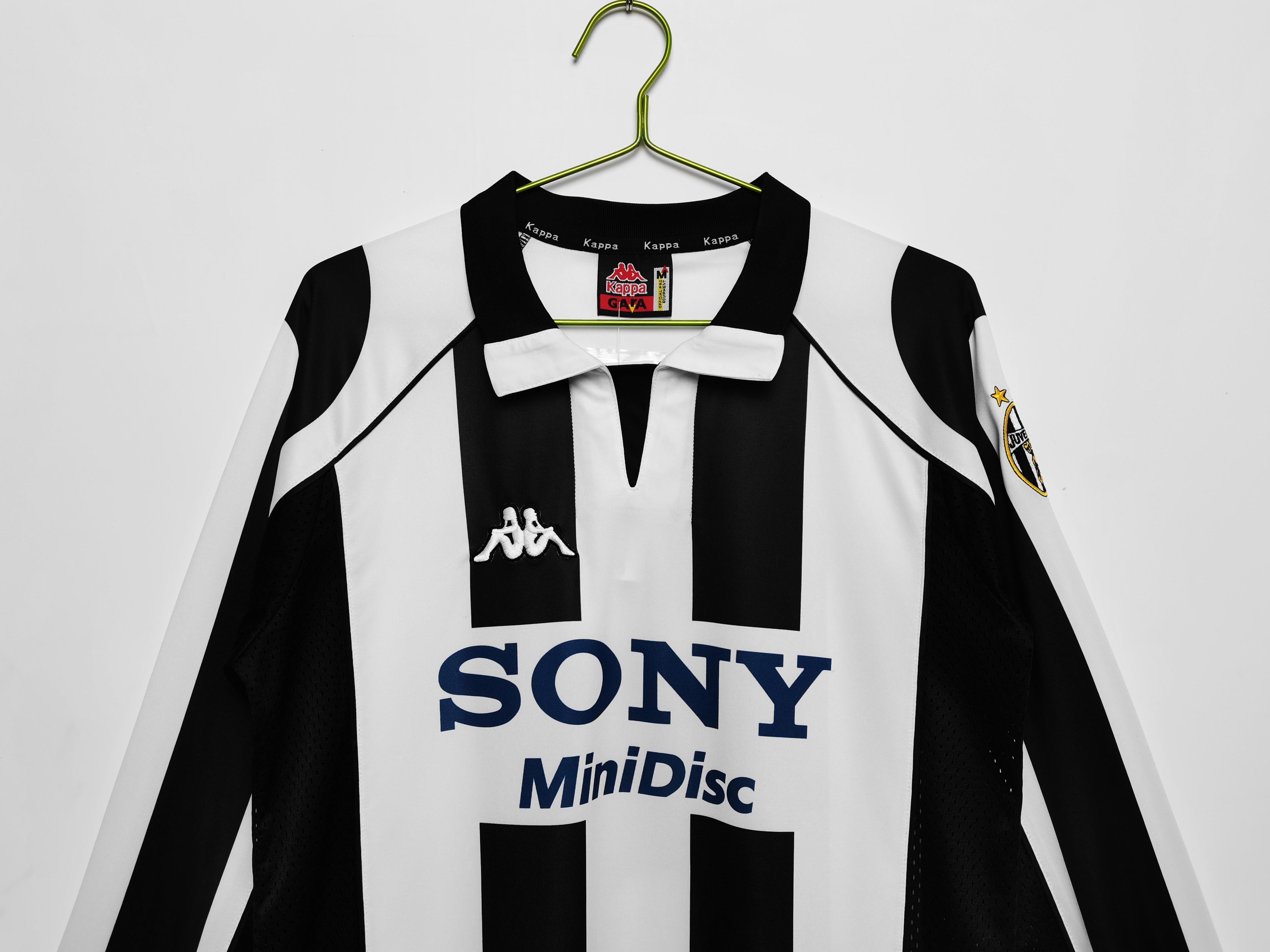 juventus retro Shirt 1997 1998 long sleeve home