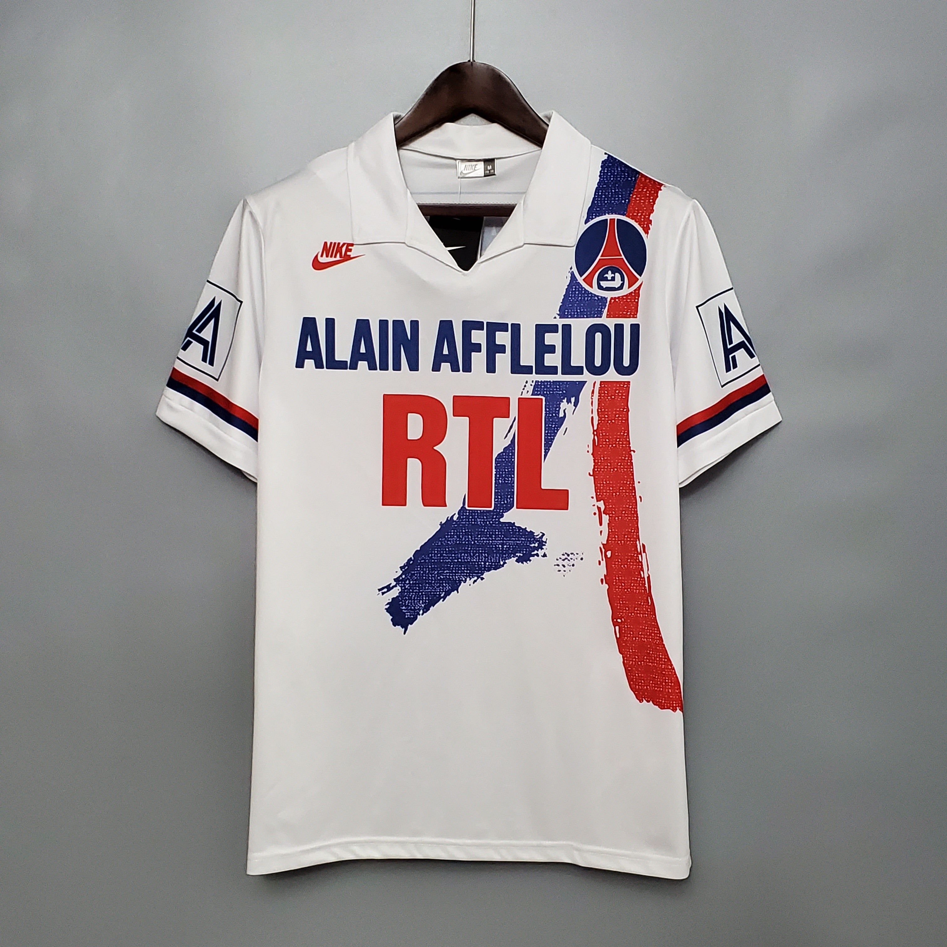 1990 91 psg retro shirt away