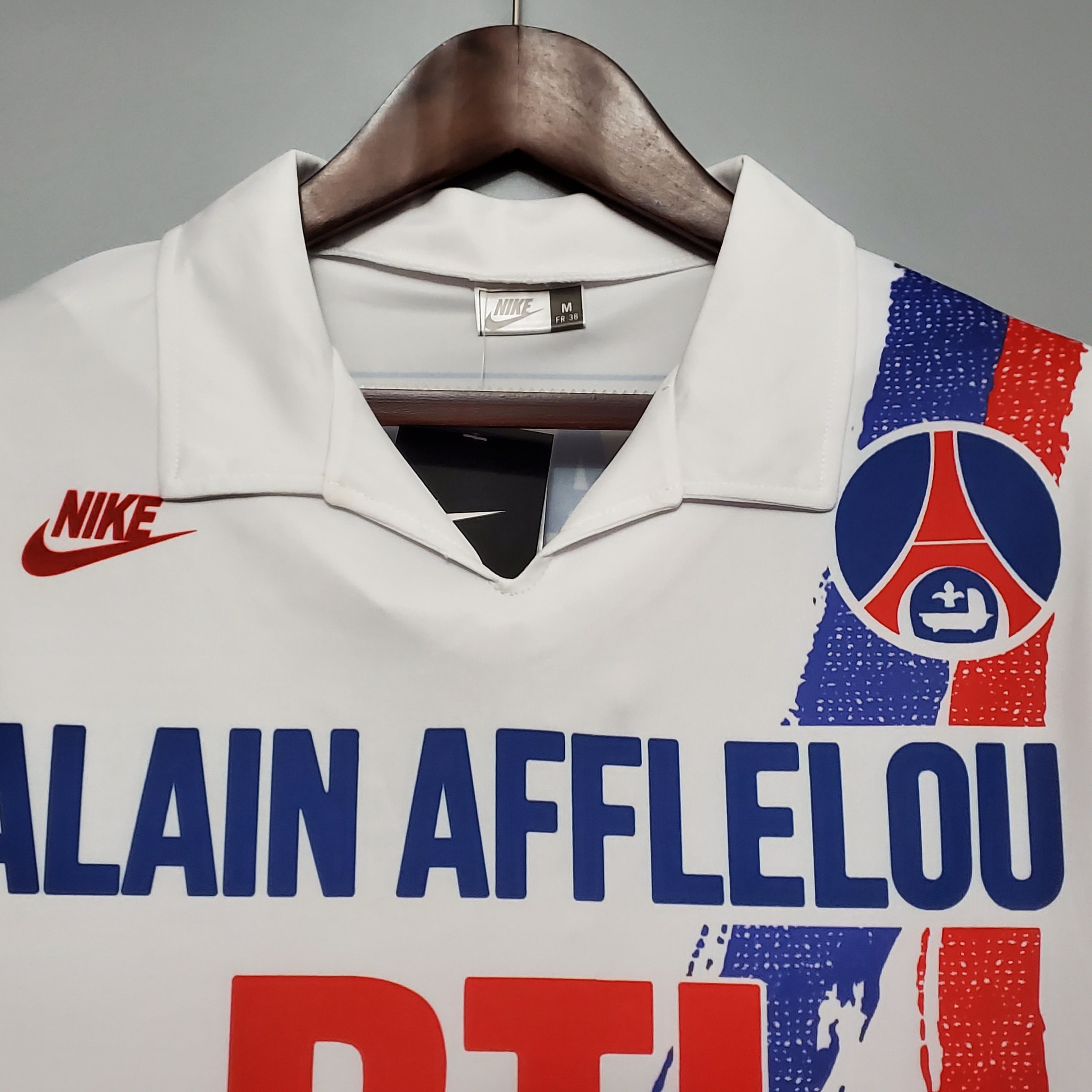 1990 91 psg retro shirt away