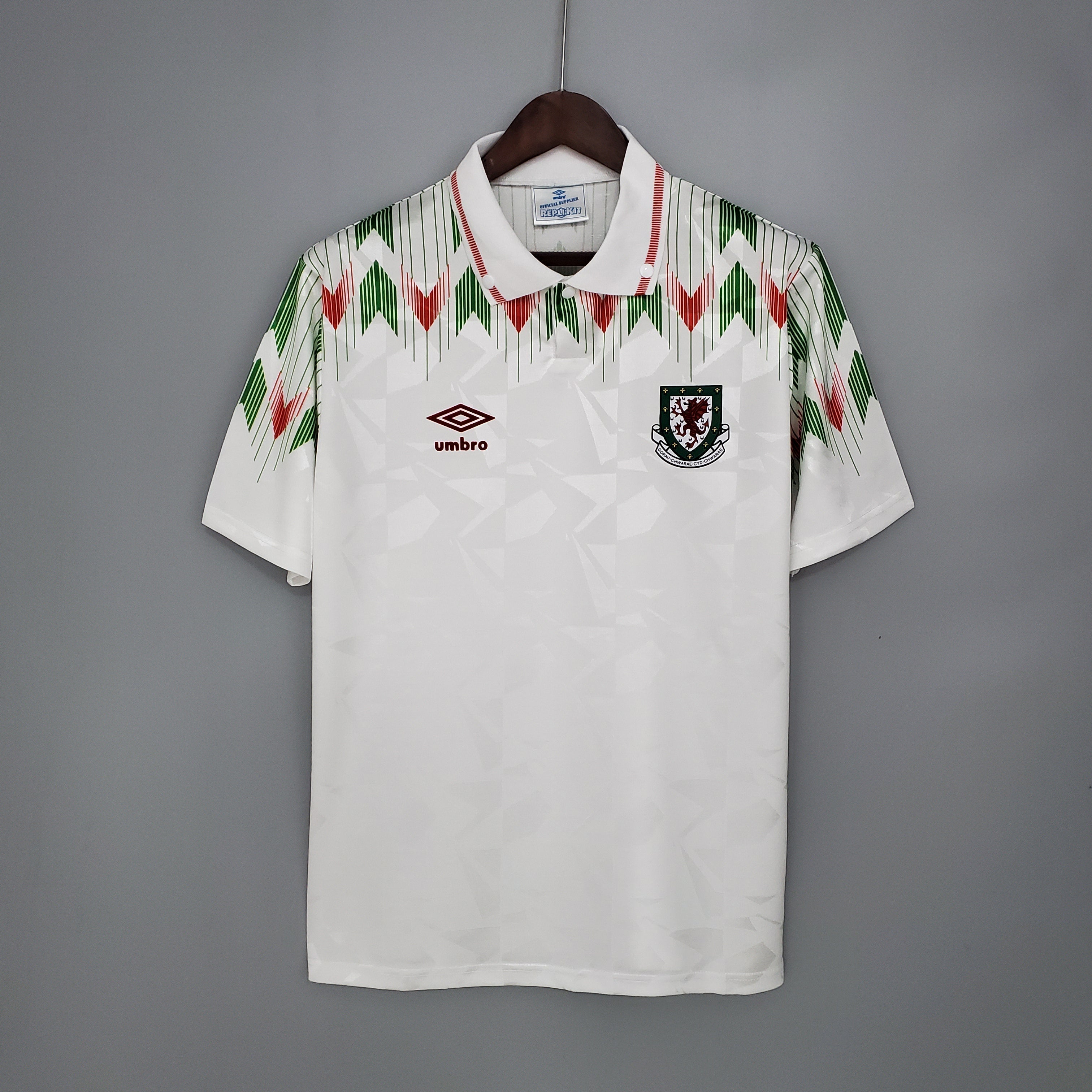 wales 90 92 retro away Shirt