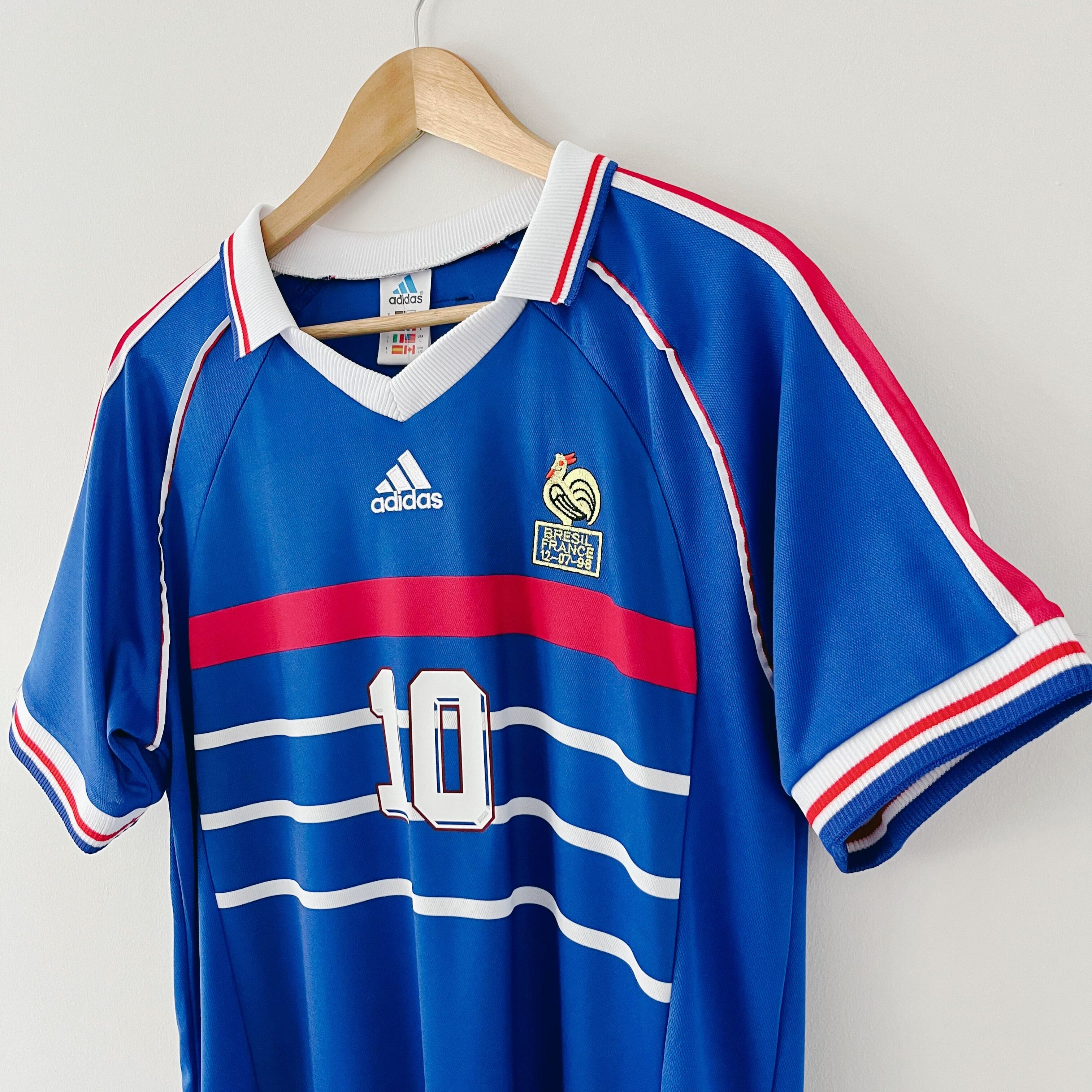 1998 france home retro shirt 1