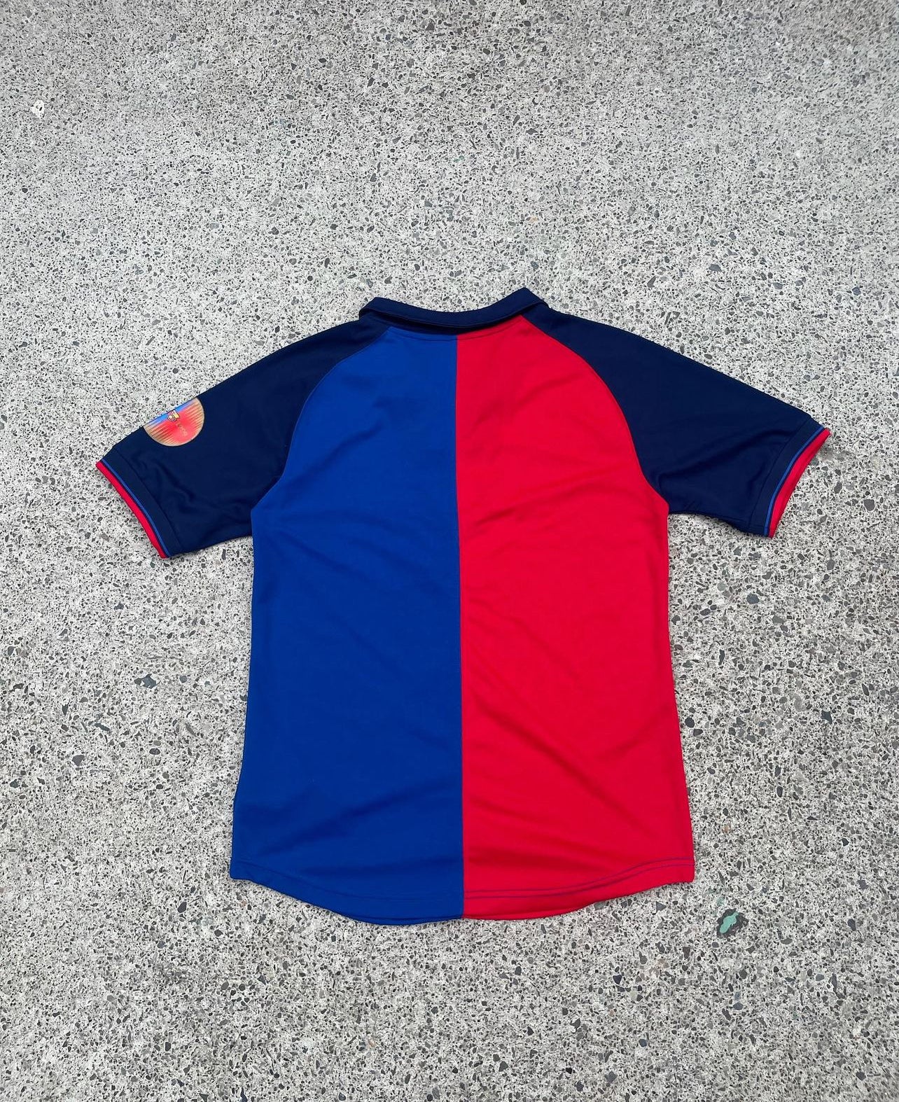 retro barcelona stussy shirt