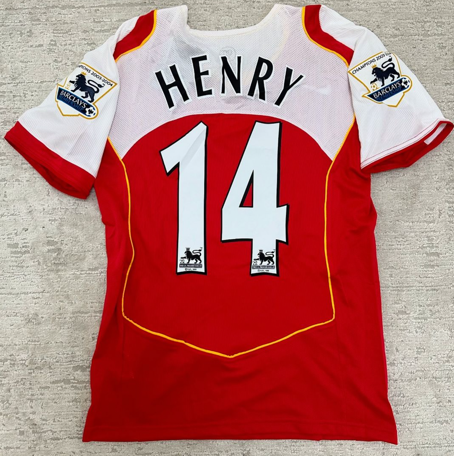 2004/2005 Arsenal Retro Shirt   Home