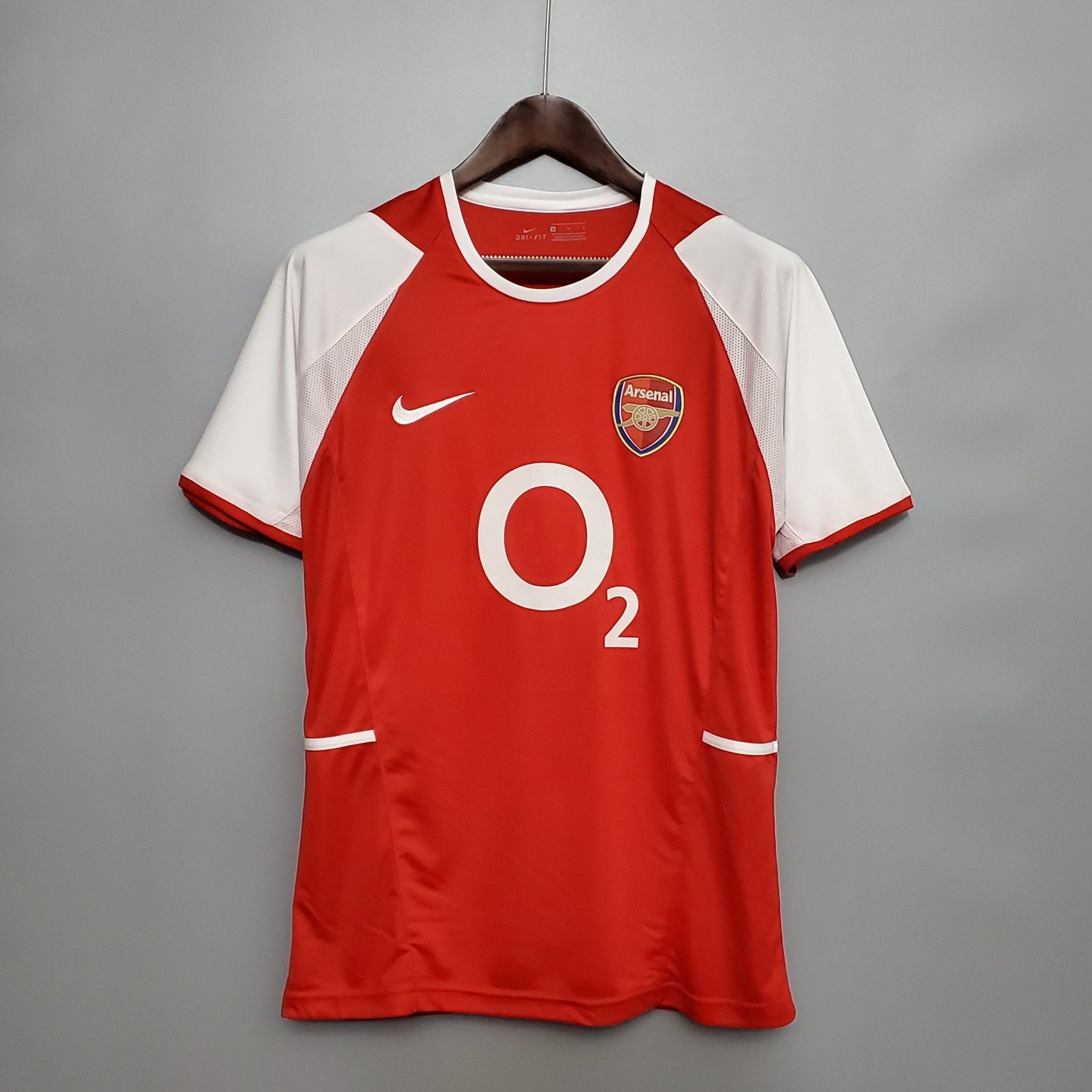 2002 2004 arsenal home retro shirt