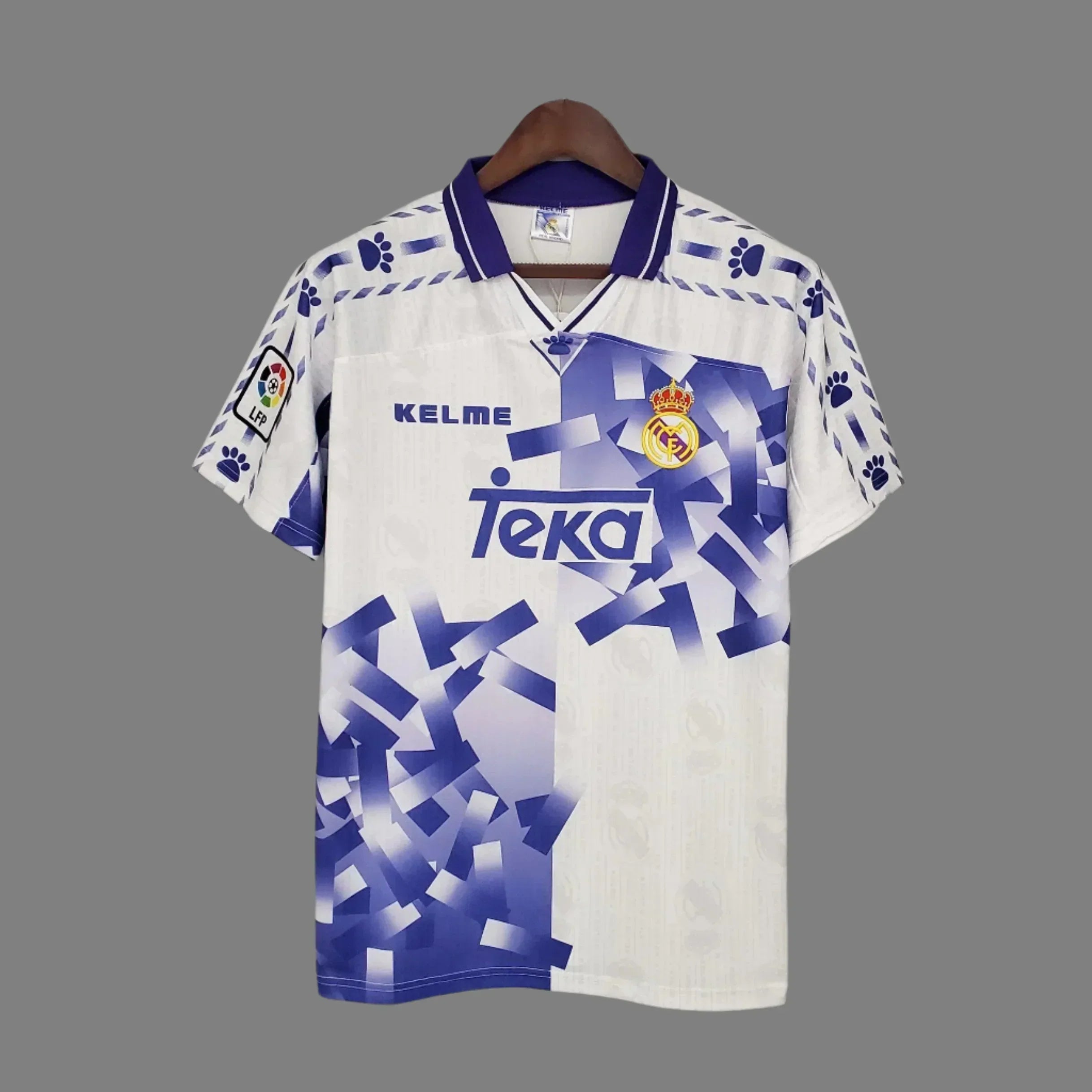real madrid retro jersey 1996 97