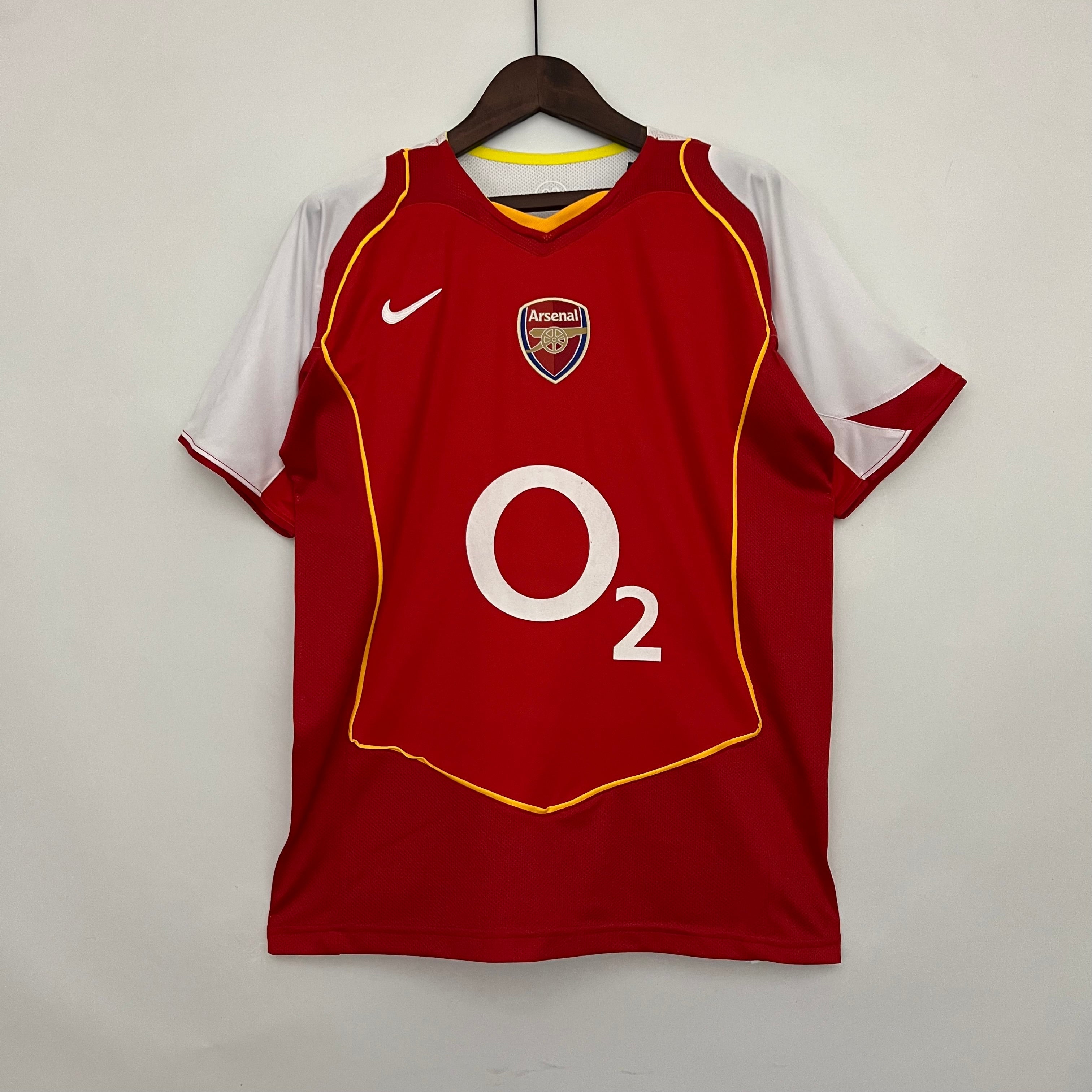 2004/2005 Arsenal Retro Shirt   Home