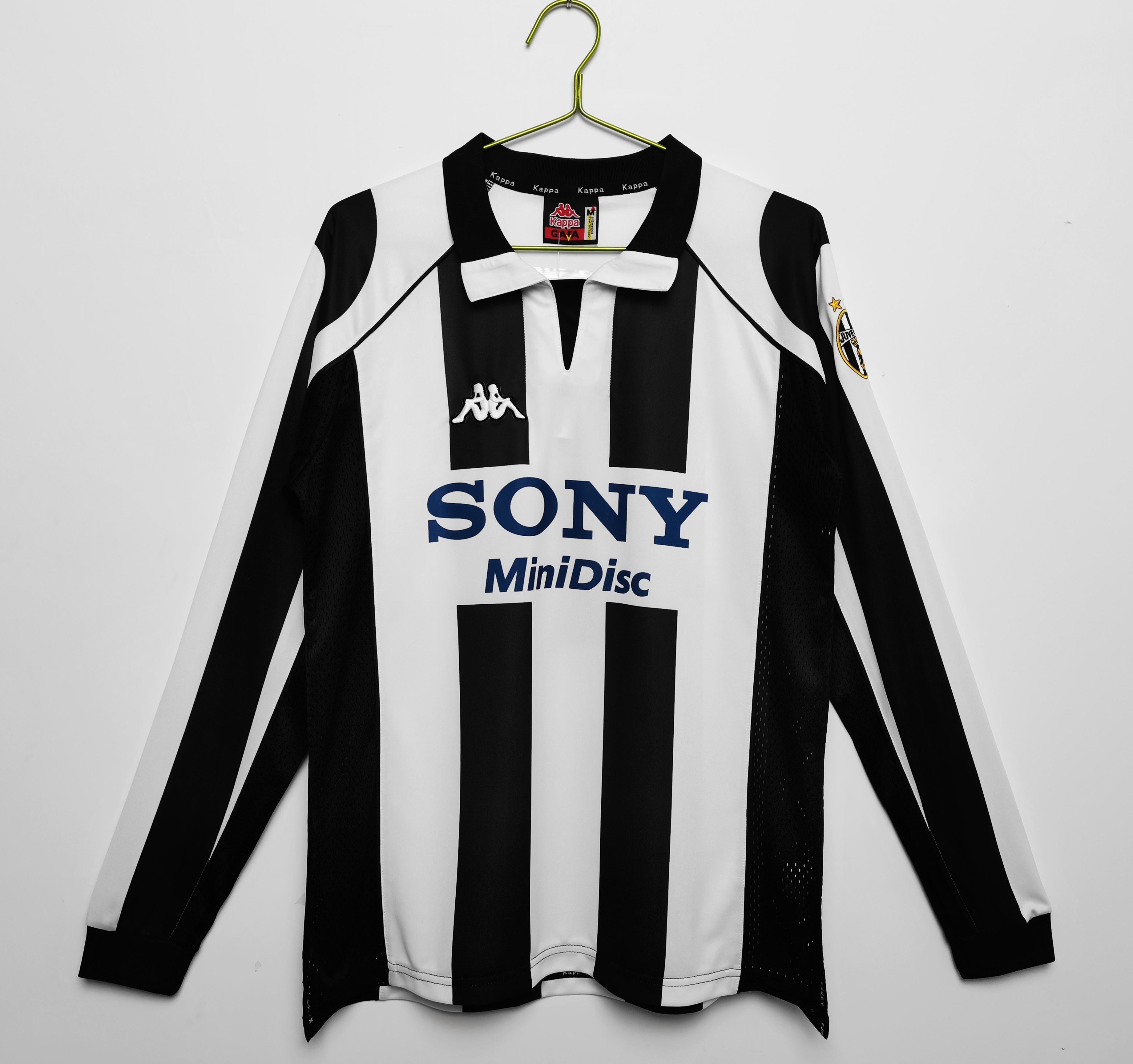 juventus retro Shirt 1997 1998 long sleeve home