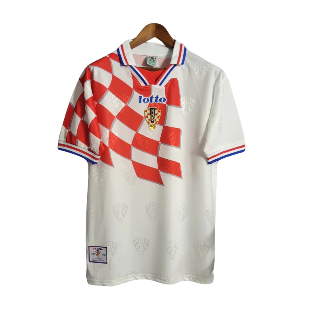 1998 Croatia Retro Shirt - Home