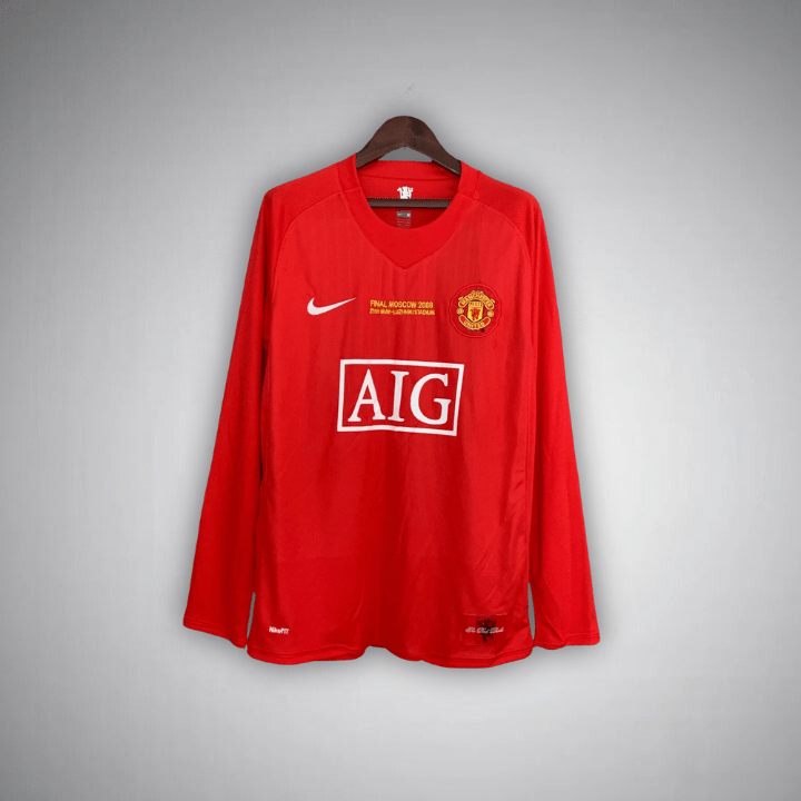 manchester united 2007 2008 home shirt