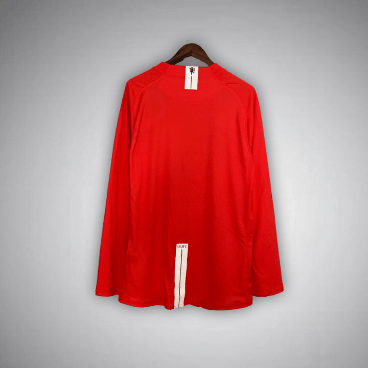 manchester united 2007 2008 home shirt