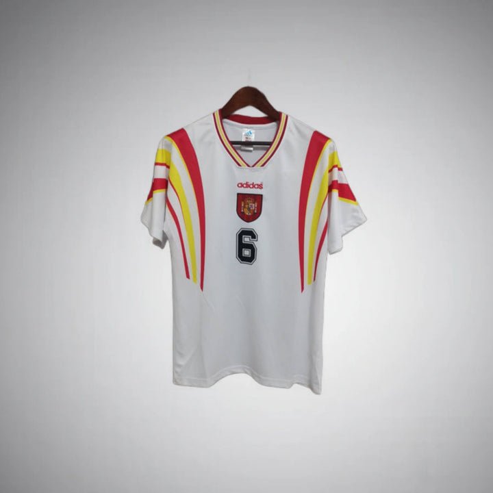 spain 1996 away retro shirt