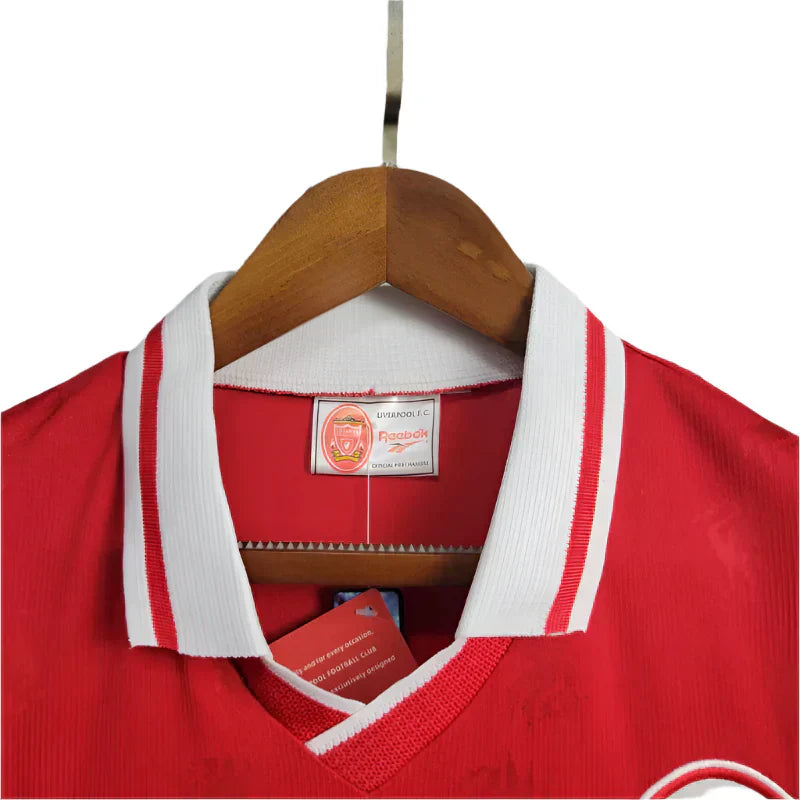 1996 98 liverpool home retro shirt